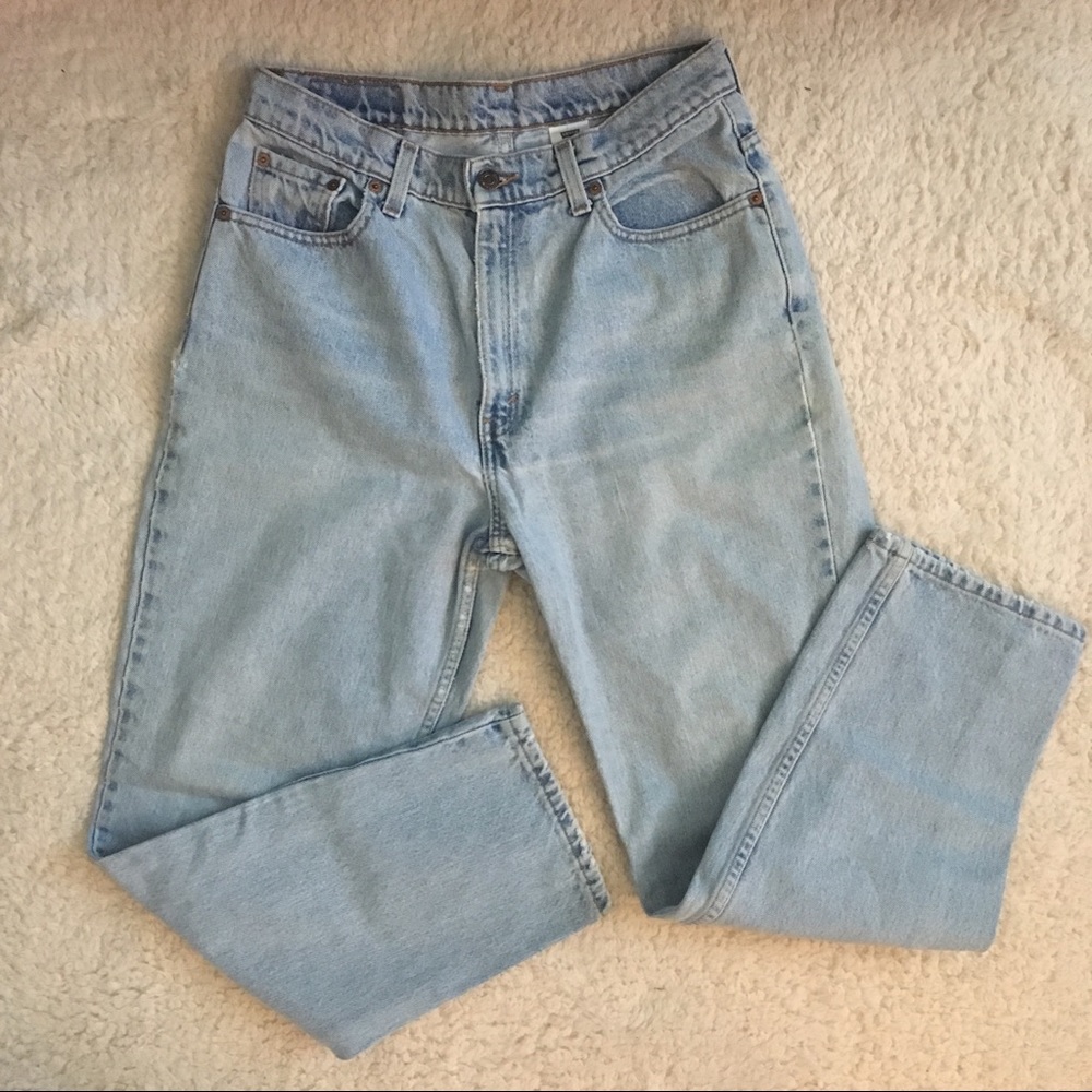 Vintage Levis 512 Womens 90s High Rise Mom Jeans